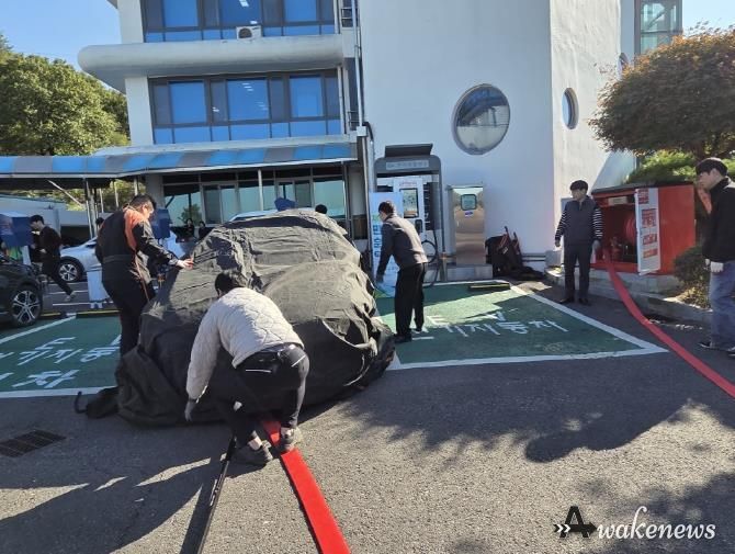 안성시, 안성소방서와 ‘소방합동훈련’ 실시