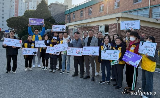 양주시 광적면 주민자치회, 청소년 대상 마약 예방 캠페인 실시