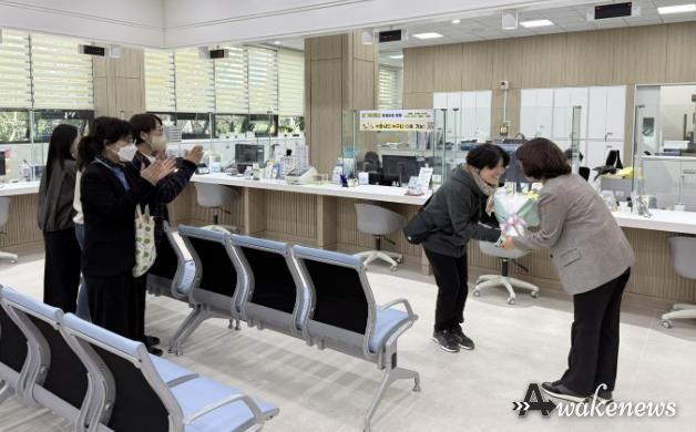 수원시 영통구 망포1동 행정복지센터 신청사, 11월 3일 업무 개시