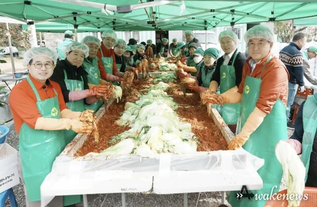 광주시 초월읍 새마을회, ‘사랑의 김장 담그기’ 행사 열어