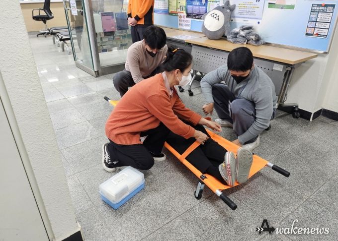 고양시 주교동, 원당119안전센터와 합동소방훈련 실시