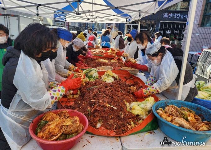 고양시 정발산동, 사랑의 김장 나눔 행사 개최