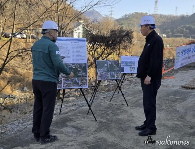 동두천시장, ‘왕방계곡 숲길(트레일) 조성사업’ 현장 점검