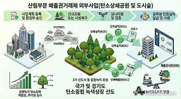 배출권거래제 외부사업 설명그림