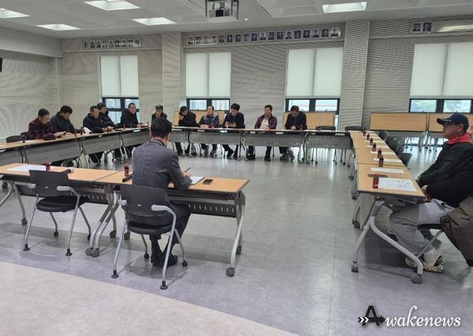 '25 ~'26년 안성시 미양면 마을제설단 운영 간담회 개최