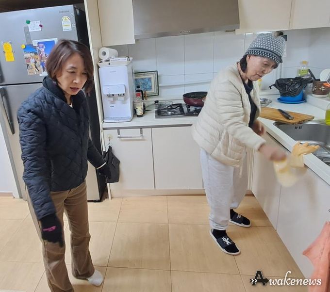 구리시 교문1동, 경로당 14개소 겨울철 안전 점검 실시