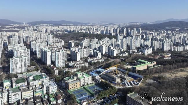 분당 노후계획도시 전경