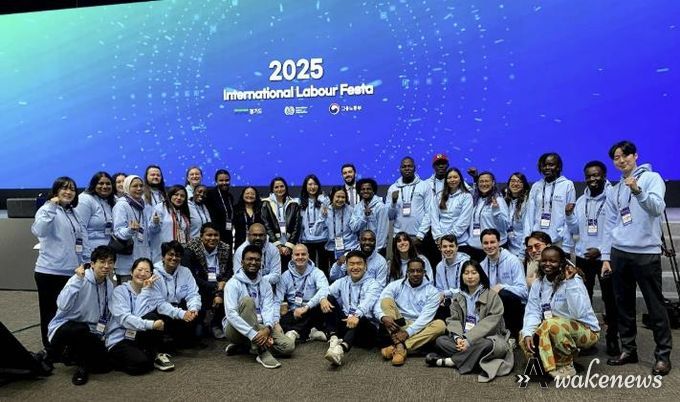 국제노동페스타에 참석한 세계청년들