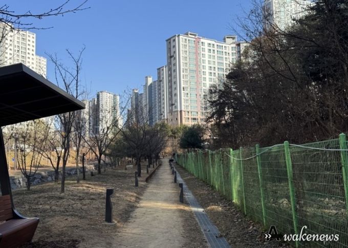 청계동 이음정원 연계 맨발걷기길