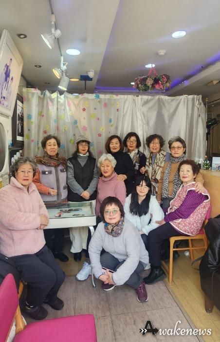 안성시 성인문해교육 어르신들,