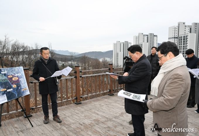 양주시, 덕계동 도시숲 활성화 방안 모색…현장간부회의 열고 적극 검토