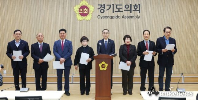 경기도의회 용인지역 도의원들, 용인 반도체 클러스터 흔들기 즉각 중단-정부는 명확한 입장 표명하라