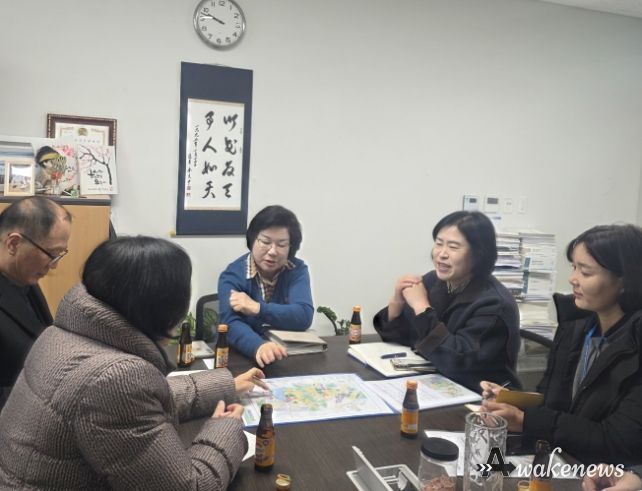 김옥순 의원, 의왕·군포·안산 공공주택지구 내 폐기물처리시설 설치 논의 정담회