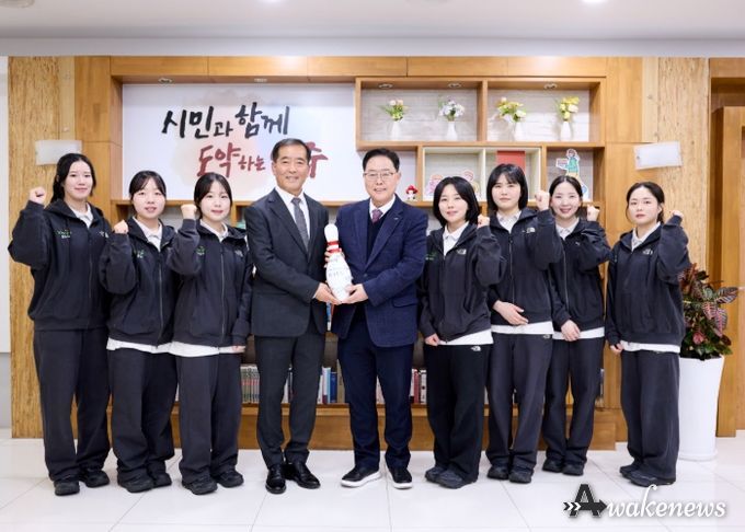 양주시, 양주시청 소속 직장운동경기부 선수단에 임용장 수여