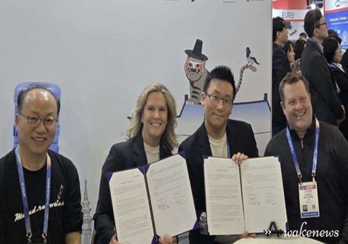 만드로㈜ 이탈리아·북미 업무협약 체결 사진