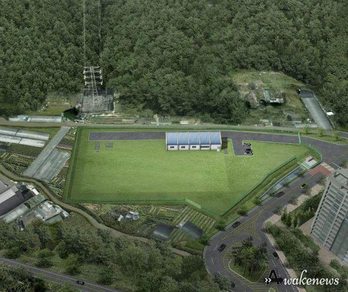 하안동에 설치되는 하수저류시설 조감도