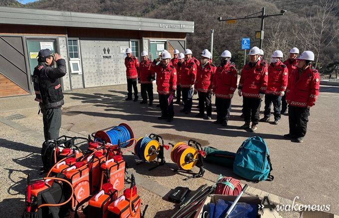 군포시, 2026년 산림재난대응단 산불·산사태·병해충 대응 종합훈련 실시