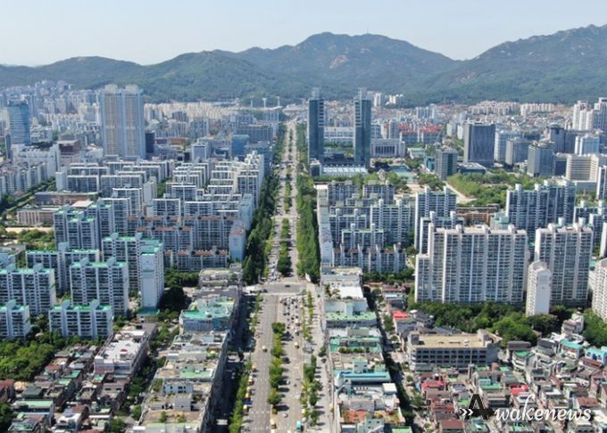 평촌신도시 전경