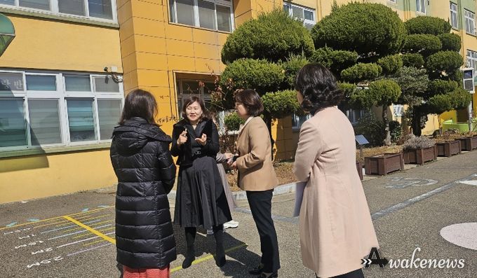 경기도시흥교육지원청, 채열희 교육장 통학로·학교 안전 현장 점검 실시
