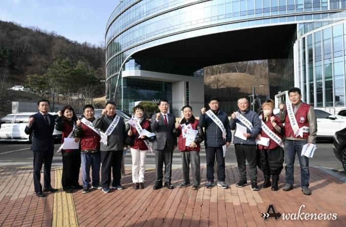 민족통일 구리시협의회, 삼일절 맞아 태극기 바로 알기 캠페인 나서