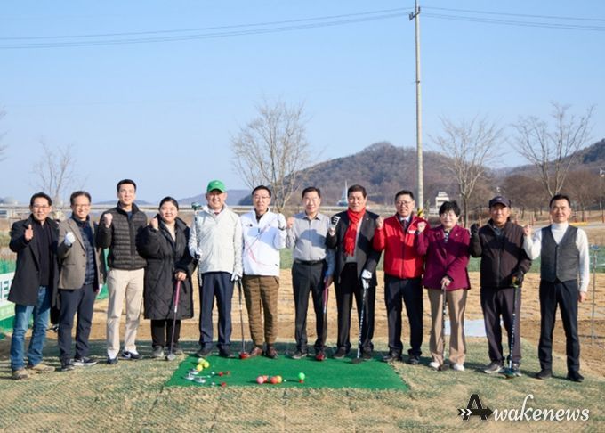 여주 대신파크골프장 시범운영 본격 돌입!