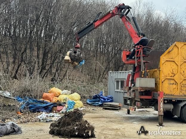농가 보관 폐농약 수거 사진