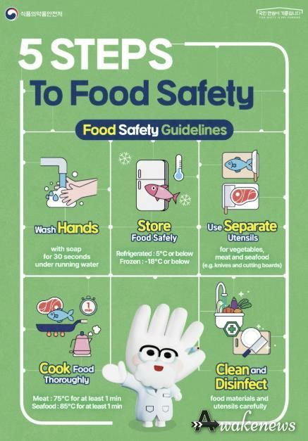 식중독 예방 안내문(영어)