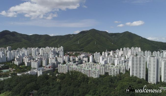 산본신도시 전경