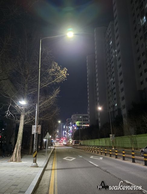 의정부시, 금오지구 LED가로등 교체 추진…야간 안전환경 개선