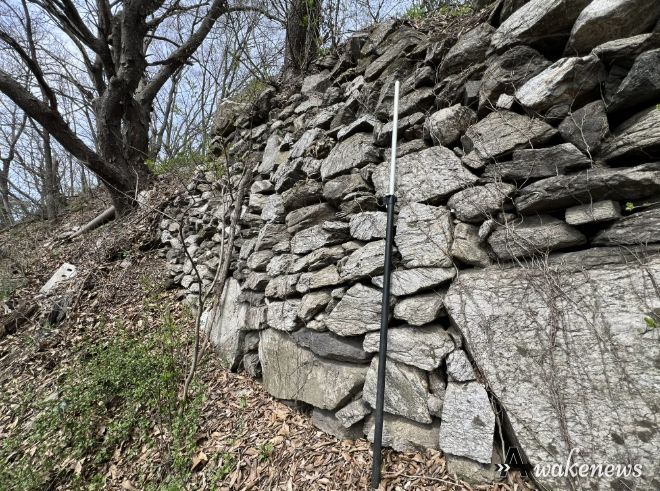 경기도 기념물로 지정된 석성산성 성벽