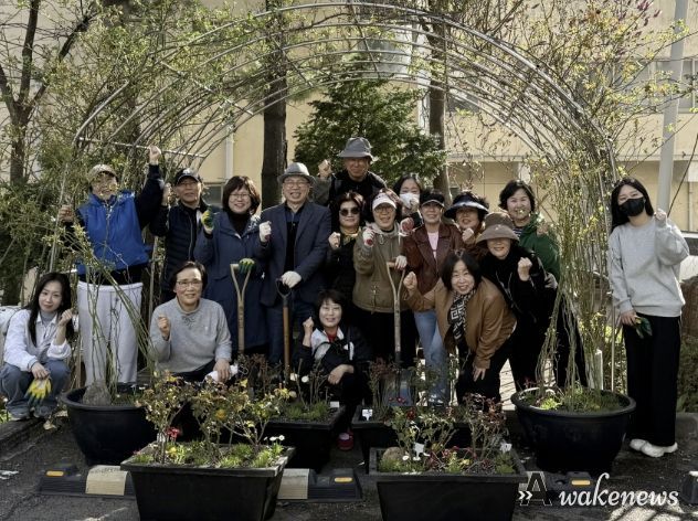 수원시 팔달구 우만2동, 장미마을 가드닝 교육 성료