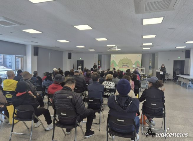 여주시 오학동지역사회보장협의체, ‘오학, 나눔을 잇다’ 대상자에 산불 예방 교육 실시