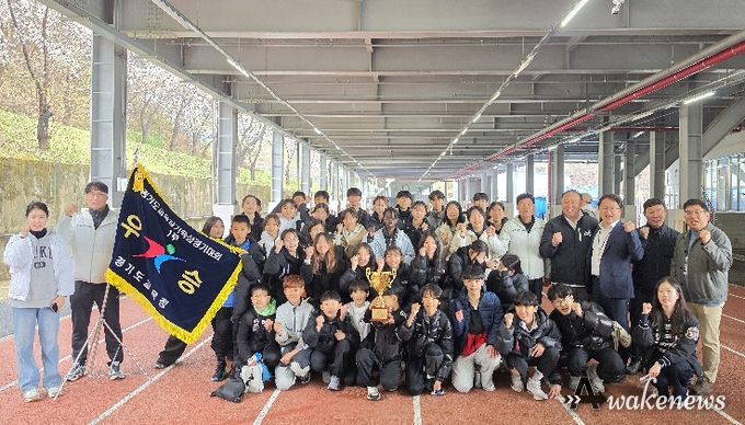 안산 육상의 투혼, 경기도 교육감기 학생육상대회 3연패