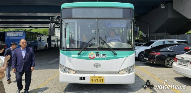 구리시, 상반기 공공관리제 시내버스 청결점검 실시